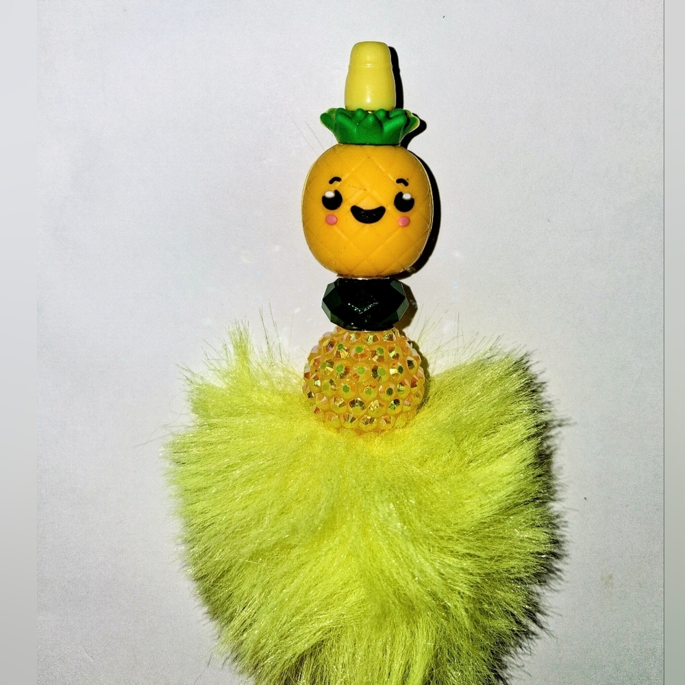 π PINEAPPLE - FLUFFY CHARM PEN